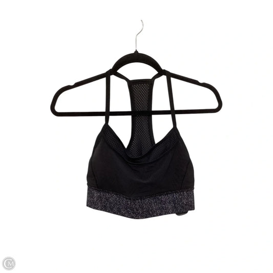 Athletic Bra By Lululemon In Black, Size: 8