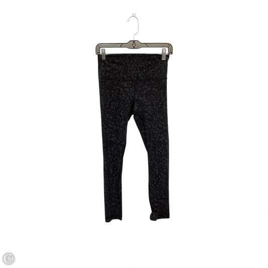 Athletic Leggings By Lululemon In Black, Size: 8