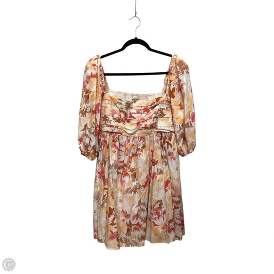 Dress Casual Short By Abercrombie And Fitch In Floral Print, Size: Xl