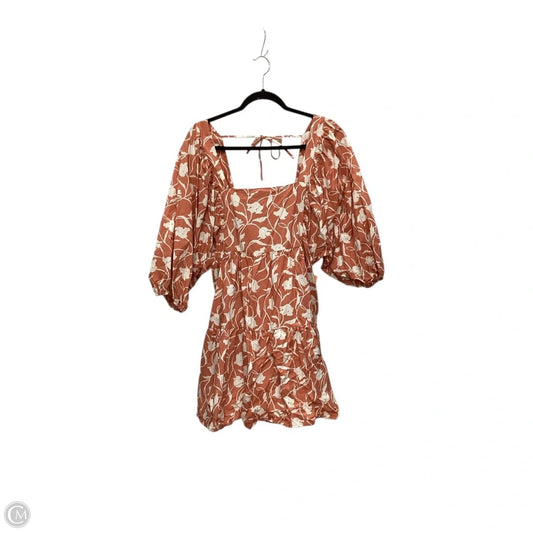 Dress Casual Short By A New Day In Orange, Size: Xl