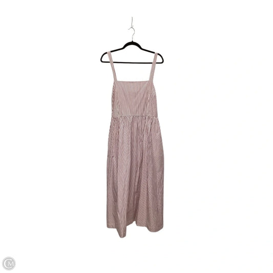 Dress Casual Midi By A New Day In Striped Pattern, Size: Xxl