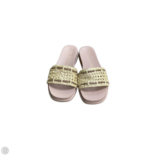 Sandals Flats By Dolce Vita In Yellow, Size: 8.5