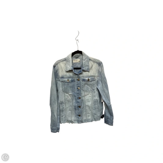 Jacket Denim By Pistola In Blue Denim, Size: M