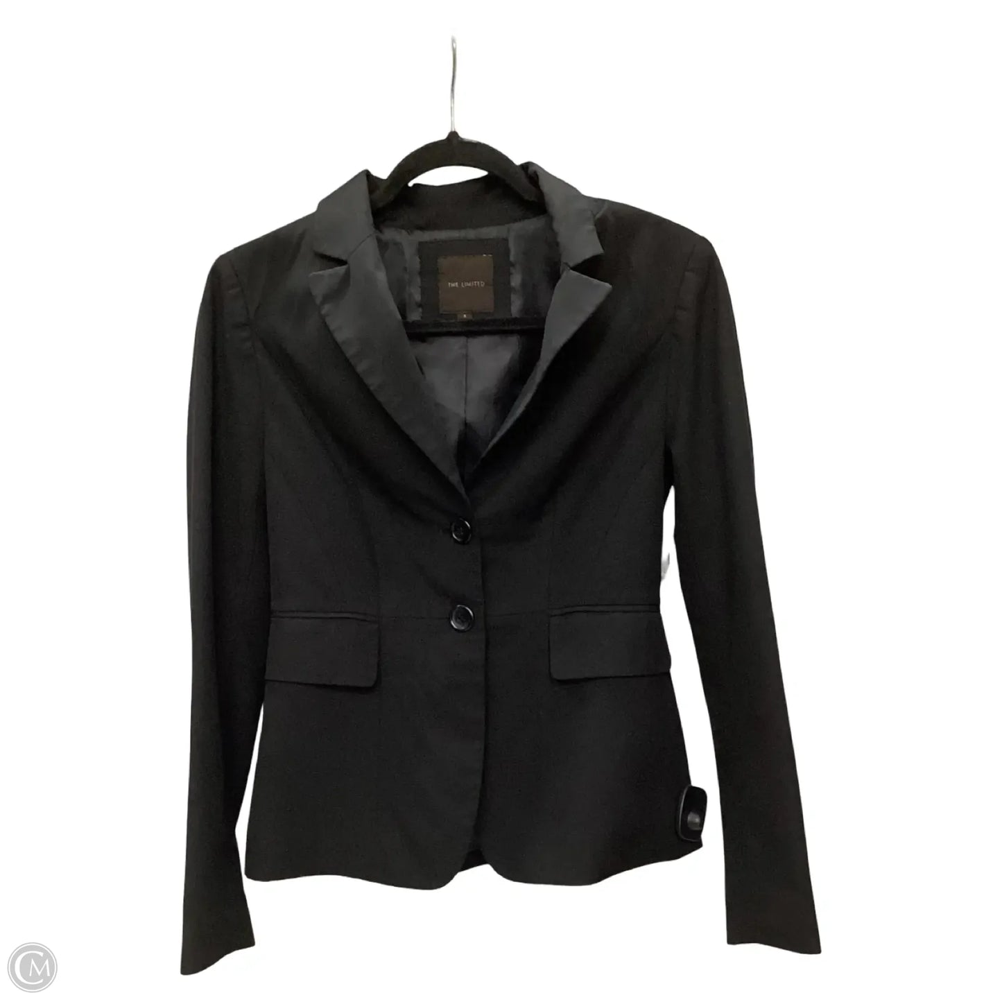 Blazer By Clothes Mentor In Black, Size: 0