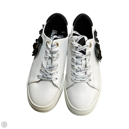 Shoes Designer By Karl Lagerfeld In White, Size: 7