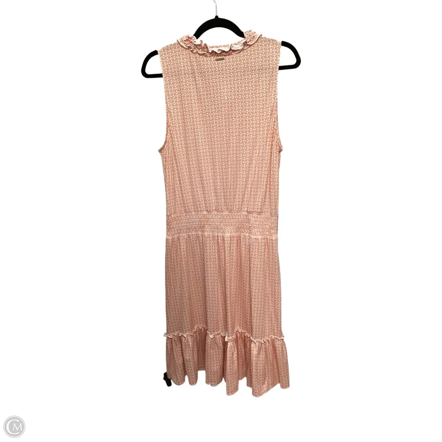 Designer Dress Casual Midi By Cabana Life In Orange, Size: Xl