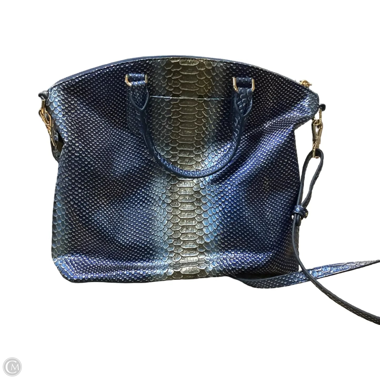 Handbag Designer By Brahmin, Size: Large