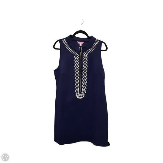 Dress Designer By Lilly Pulitzer In Blue, Size: Xl