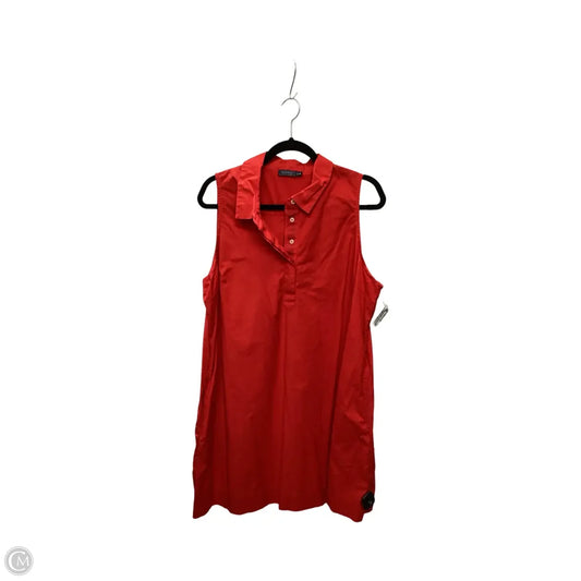 Dress Casual Short By Vineyard Vines In Red, Size: Xl