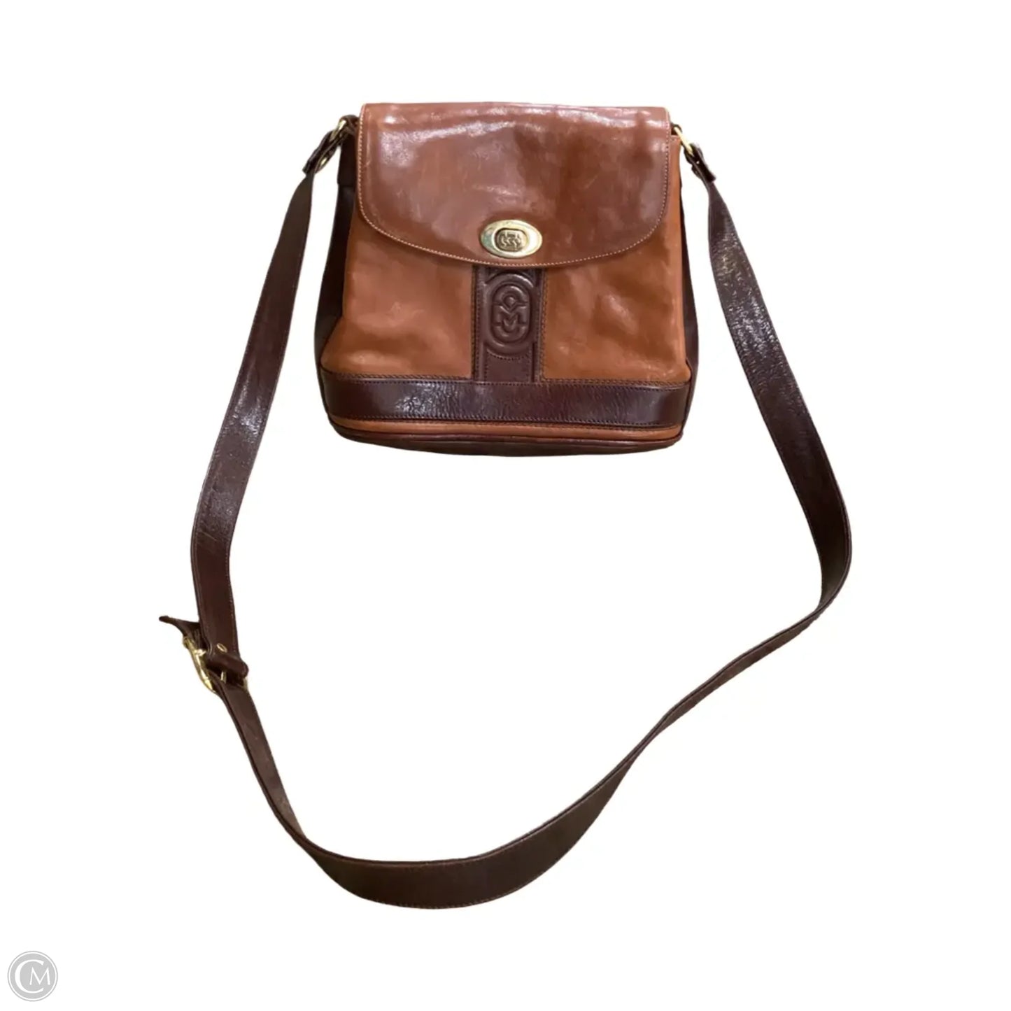 Crossbody Leather By Clothes Mentor, Size: Small