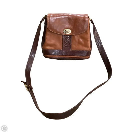 Crossbody Leather By Clothes Mentor, Size: Small