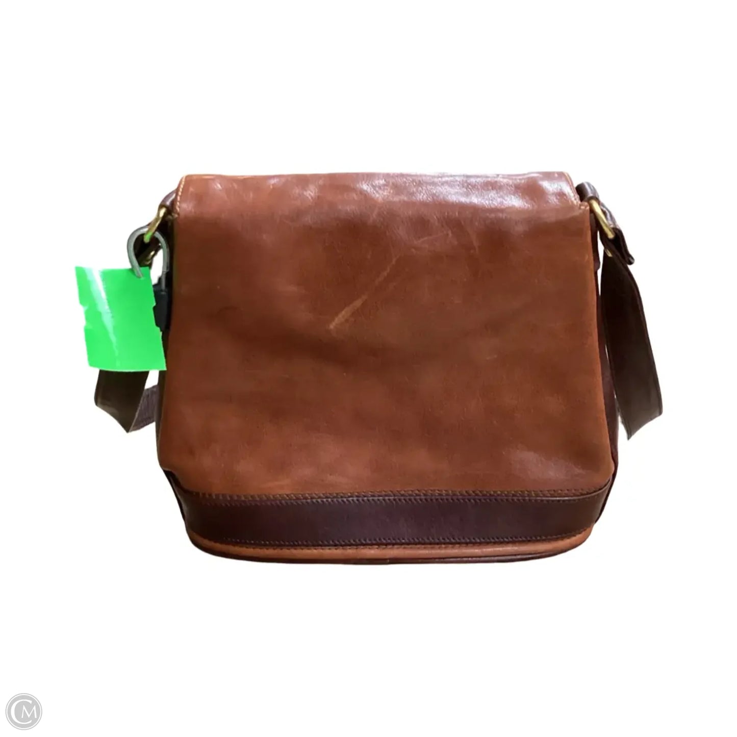 Crossbody Leather By Clothes Mentor, Size: Small