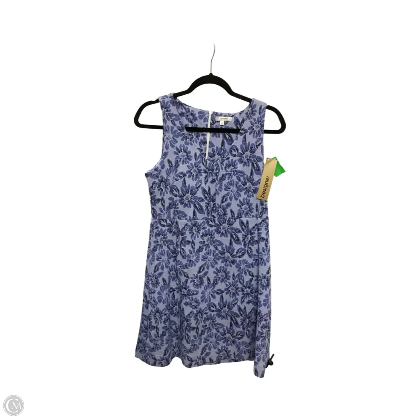 Designer Dress Casual Short By Tyler Boe In Blue, Size: M