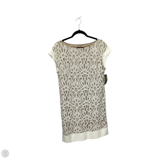 Dress Casual Short By Jessica Howard In Tan, Size: 12