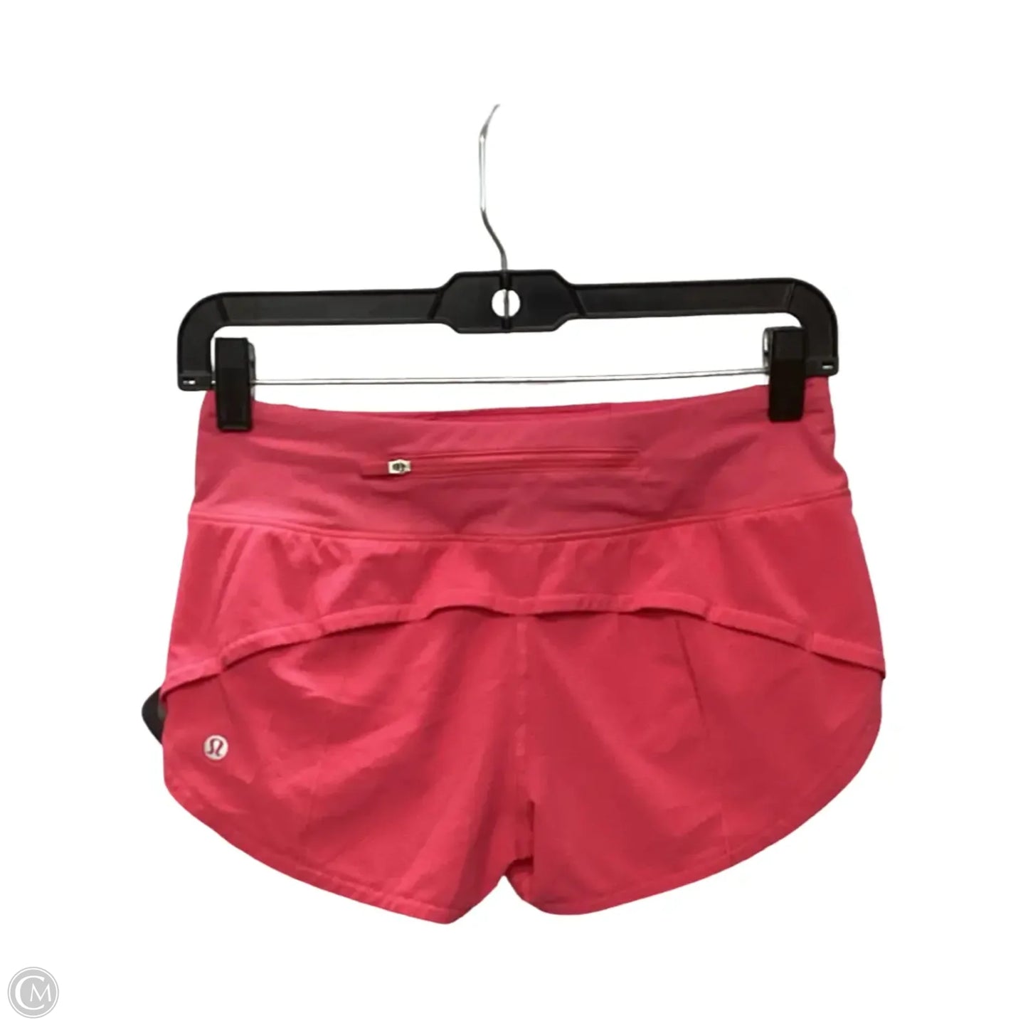 Athletic Shorts By Lululemon In Pink, Size: 2