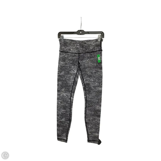 Athletic Leggings By Lululemon In Grey, Size: 6
