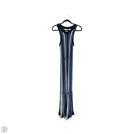 Dress Casual Maxi By Maeve In Blue, Size: M