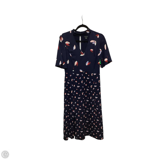 Dress Casual Midi By Ann Taylor In Multi-colored, Size: 4