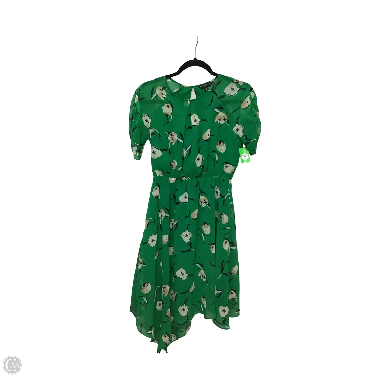 Dress Casual Short By Banana Republic In Green, Size: 4p