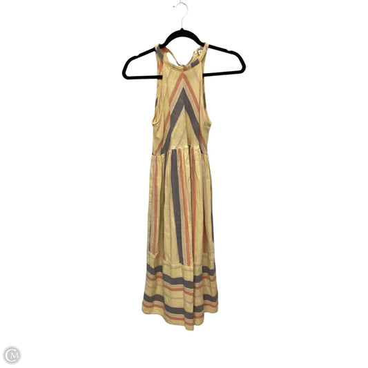 Dress Casual Midi By Listicle In Yellow, Size: S