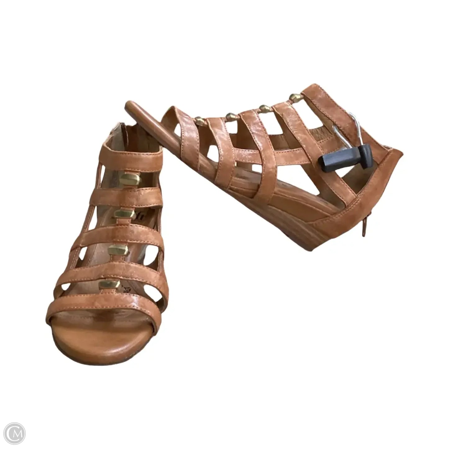Sandals Flats By Sofft In Brown, Size: 6