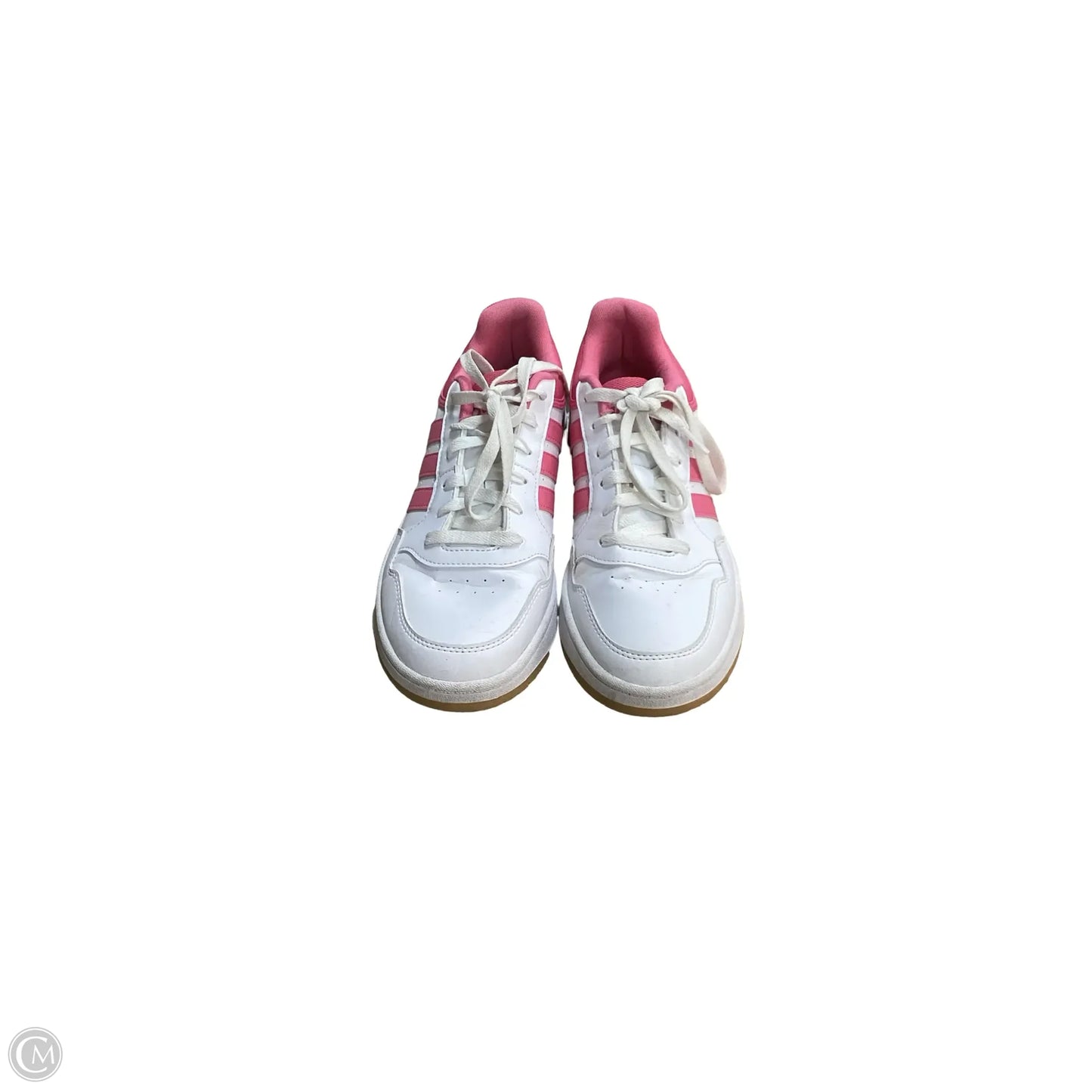 Shoes Athletic By Adidas In Pink & White, Size: 9