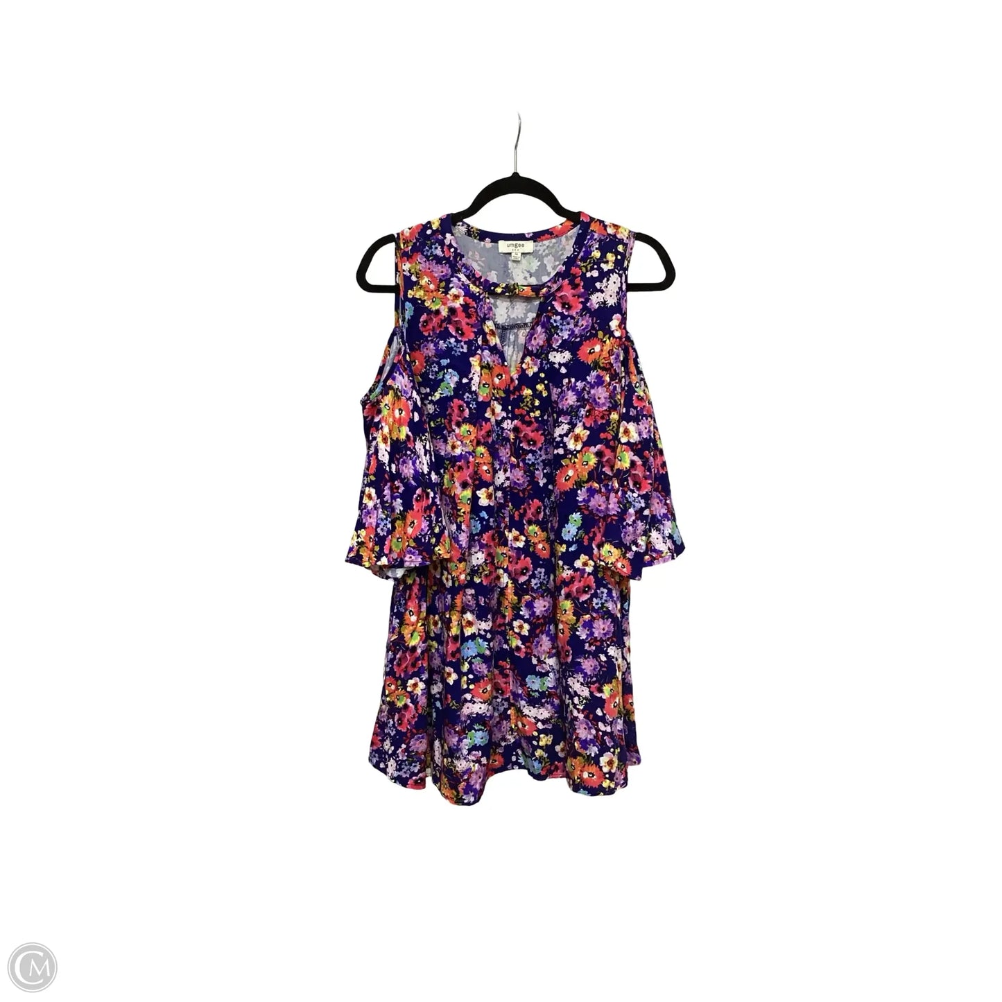 Dress Casual Short By Umgee In Blue, Size: M
