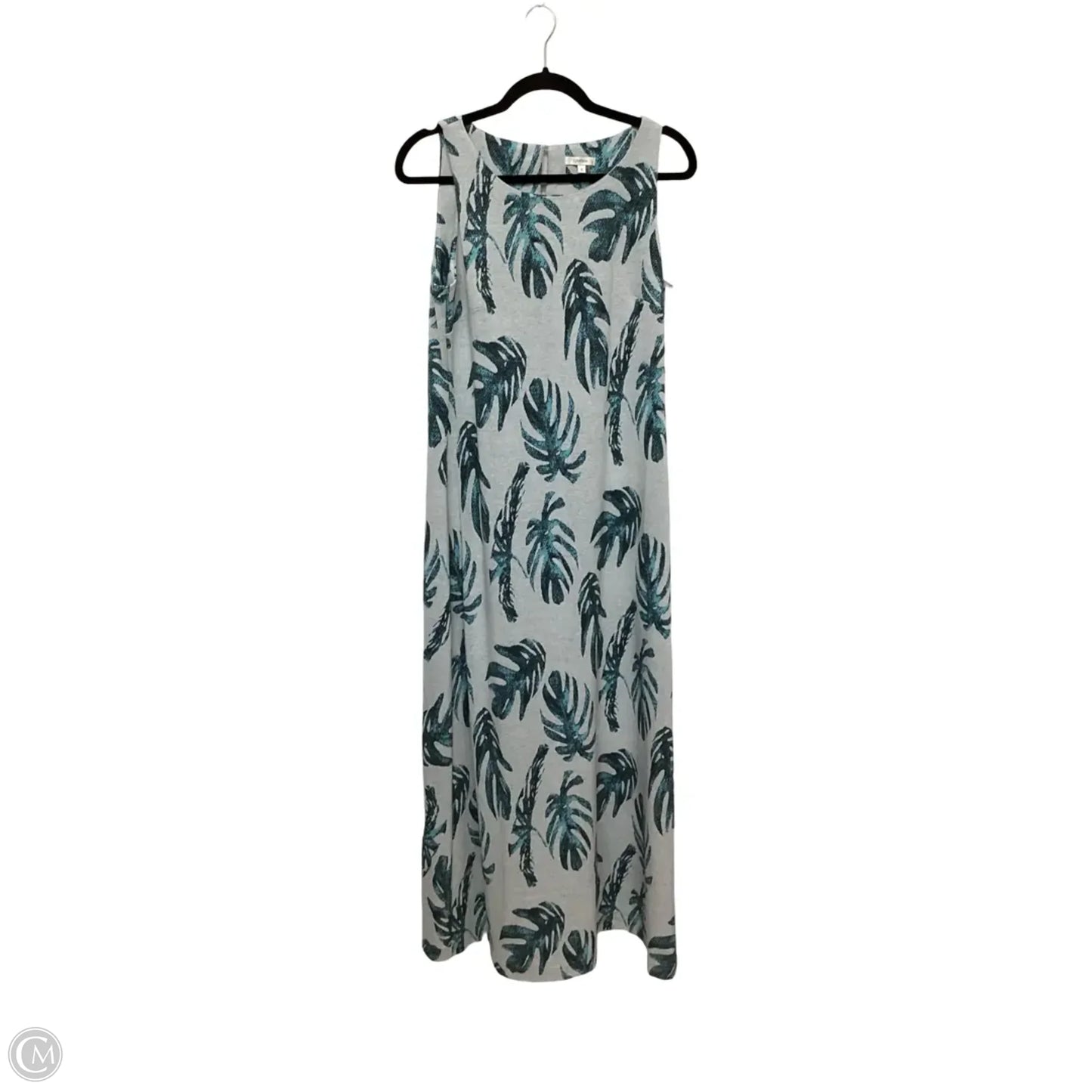 Designer Dress Casual Maxi By Tyler Boe In Tropical Print, Size: S
