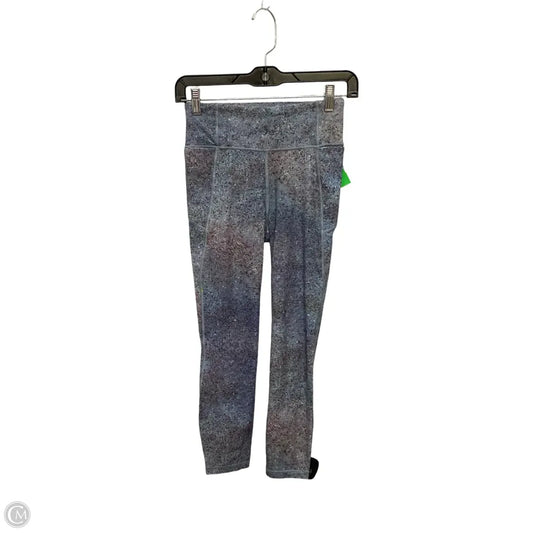 Athletic Leggings By Lululemon In Grey, Size: 4