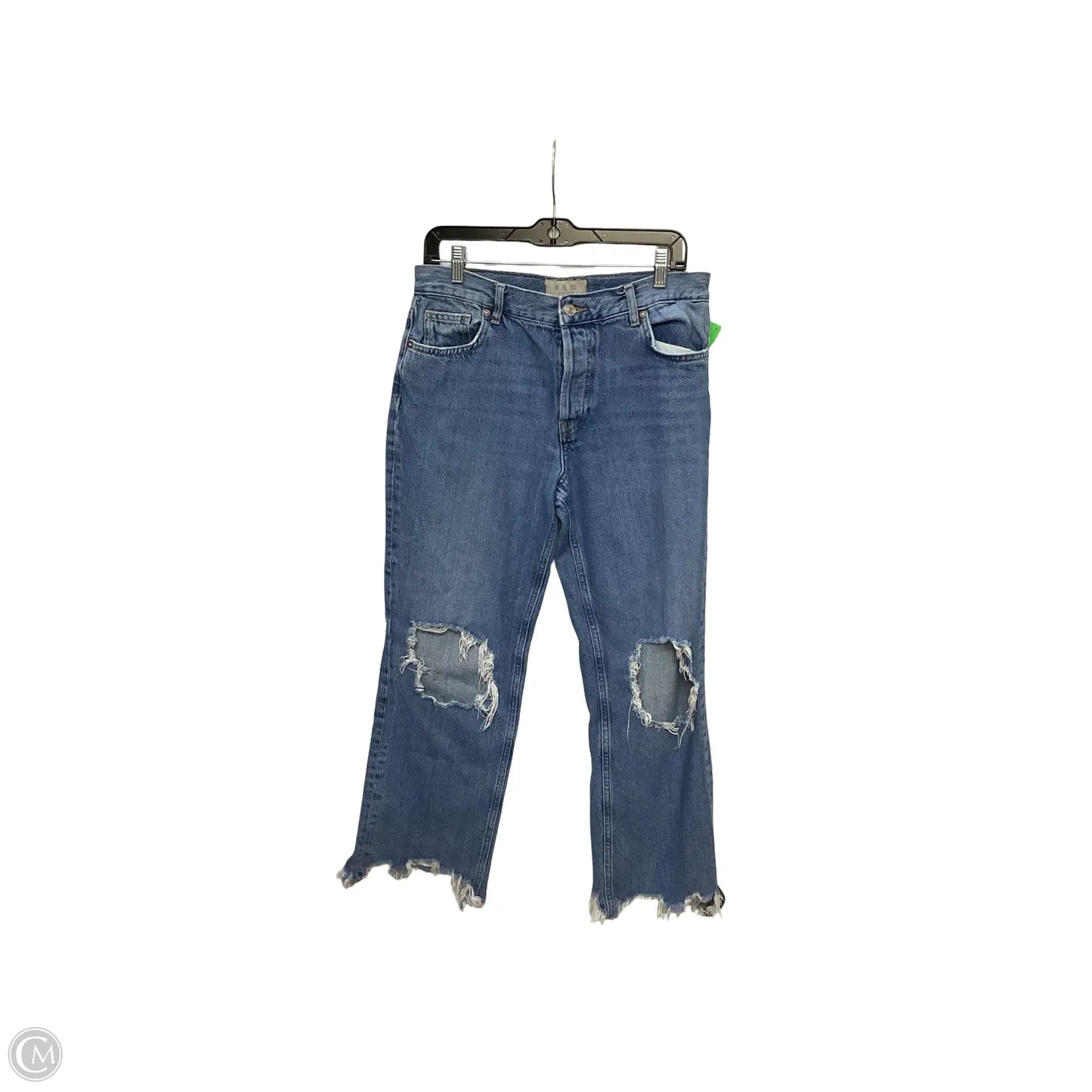 Jeans Cropped By We The Free In Blue Denim, Size: 8