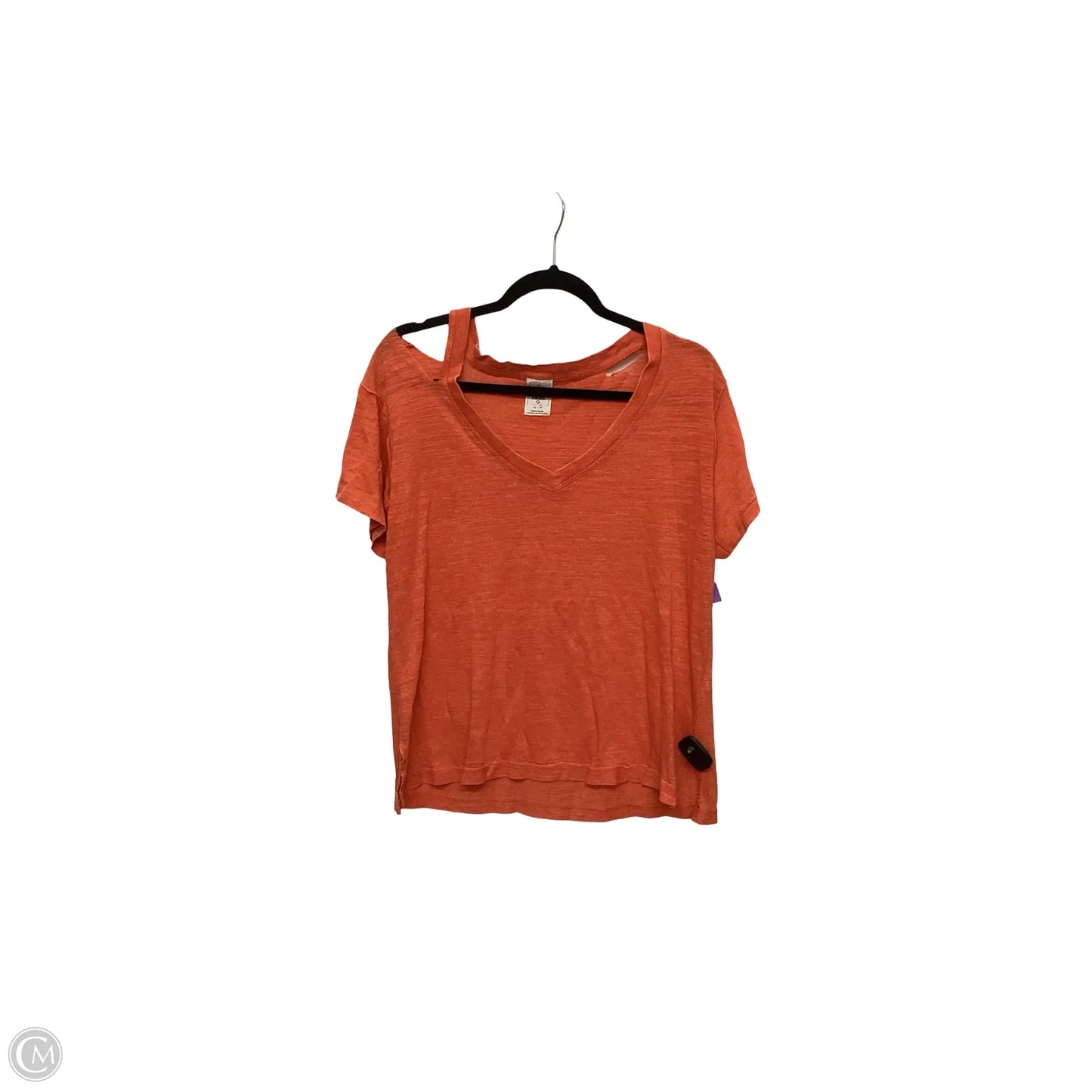 Top Short Sleeve Basic By We The Free In Orange, Size: Xs