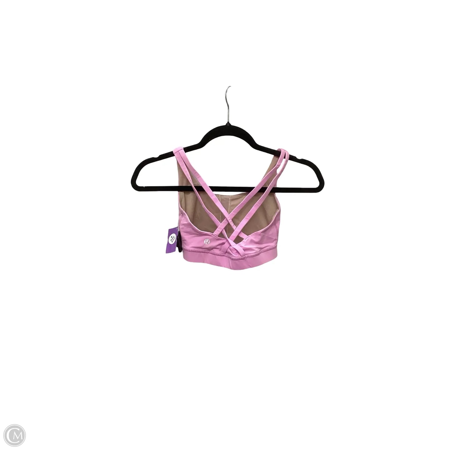 Athletic Bra By Lululemon In Pink, Size: 4