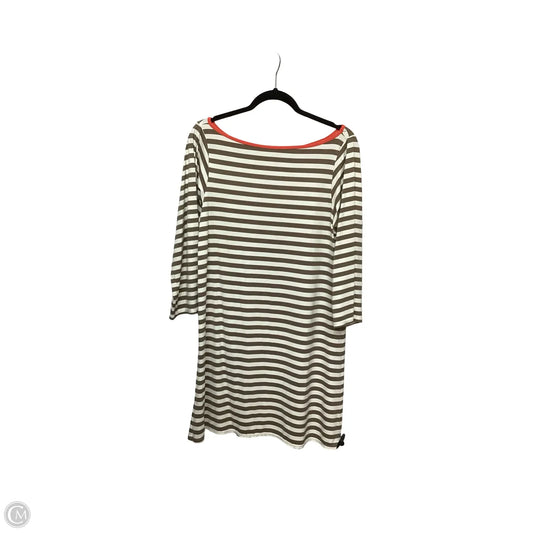 Dress Casual Midi By Anne Cole In Striped Pattern, Size: Xl