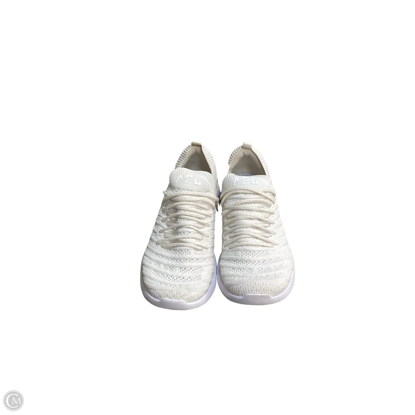 Shoes Designer By Apl In White, Size: 9.5