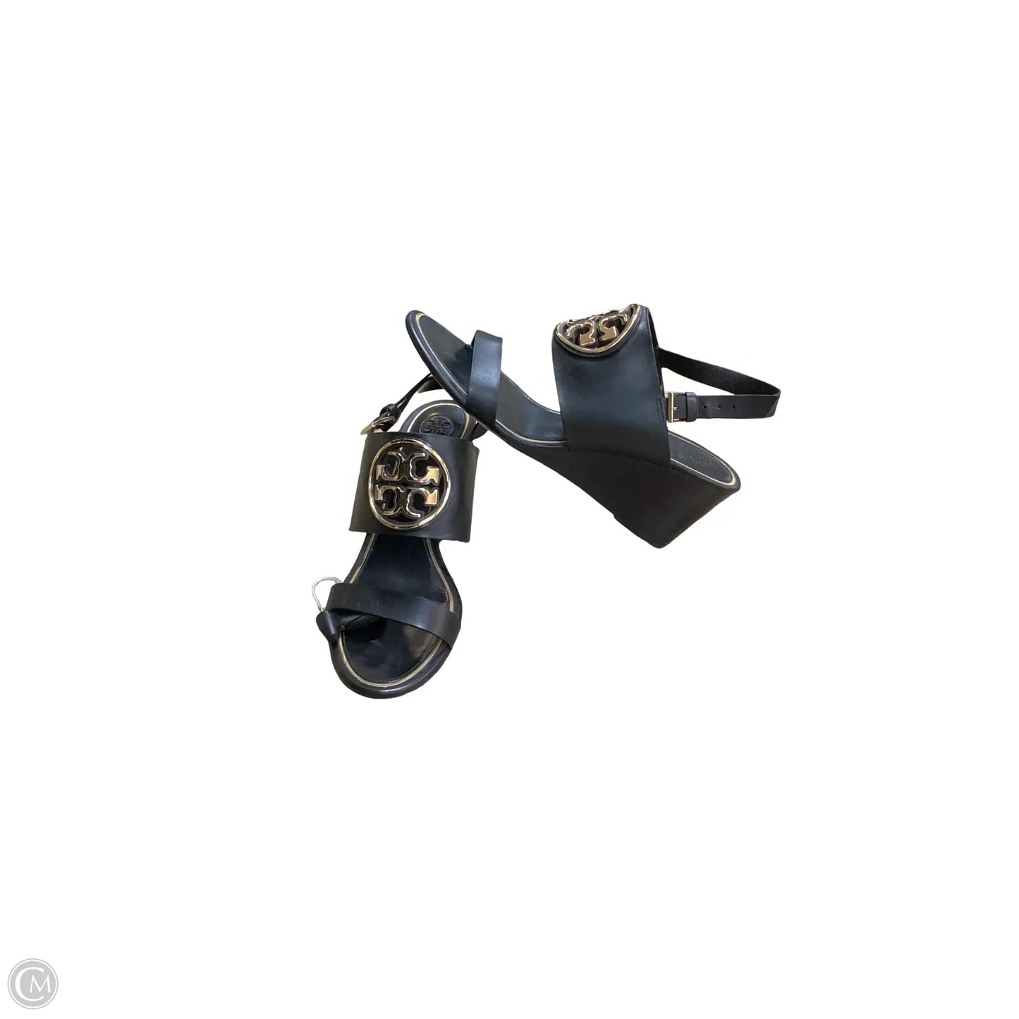 Sandals Designer By Tory Burch In Black, Size: 9.5