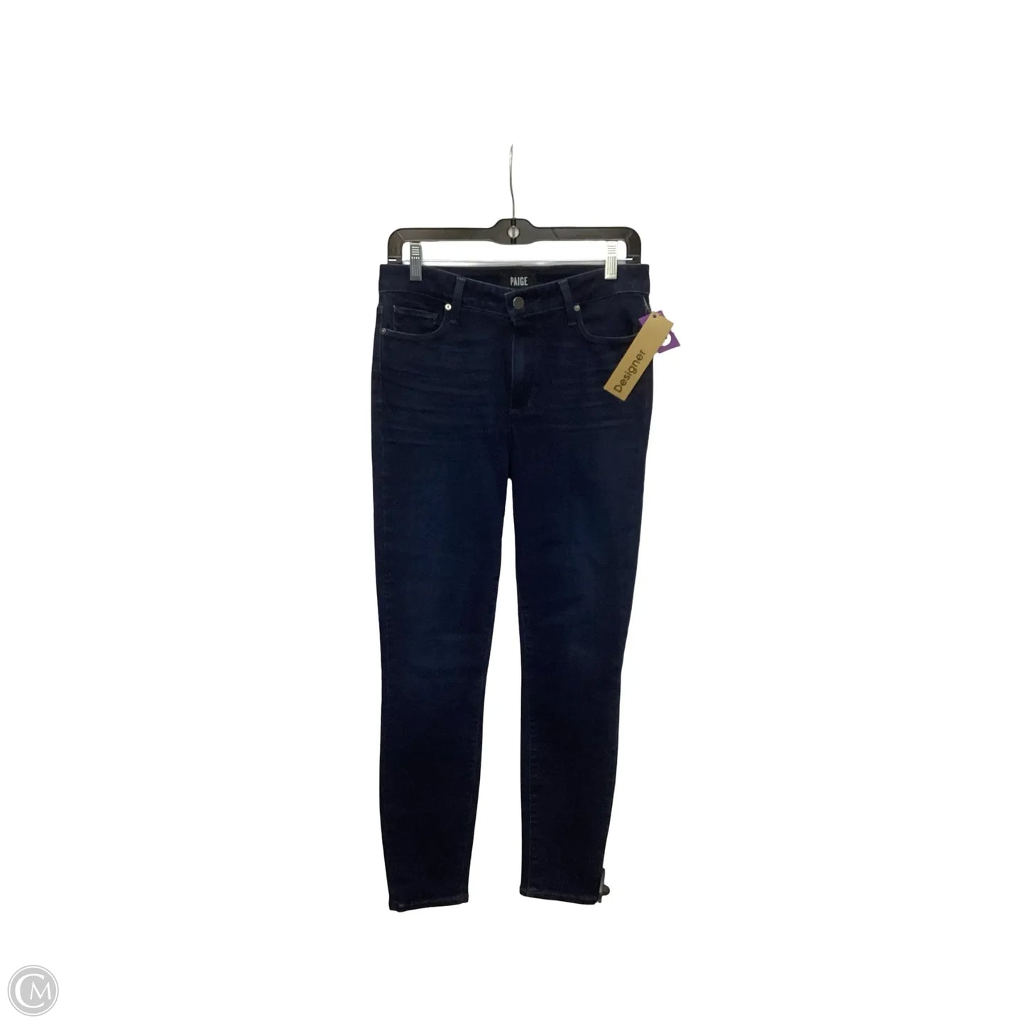 Designer Jeans Skinny By Paige In Blue Denim, Size: 6