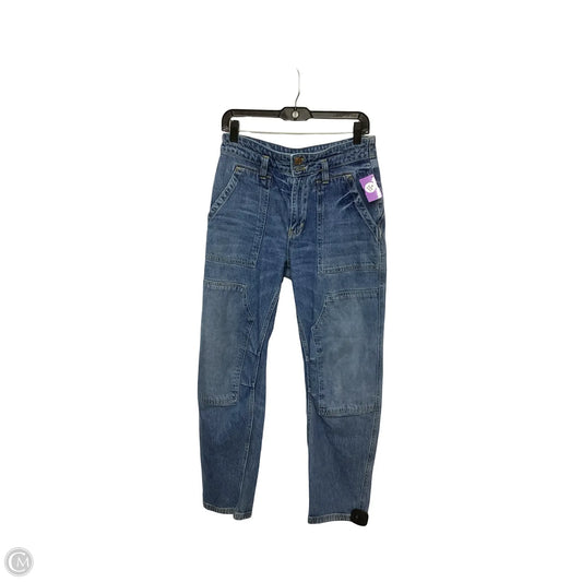 Jeans Straight By Pilcro In Blue Denim, Size: 6