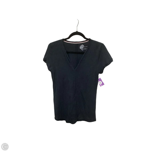 Blouse Short Sleeve By Pilcro In Black, Size: S