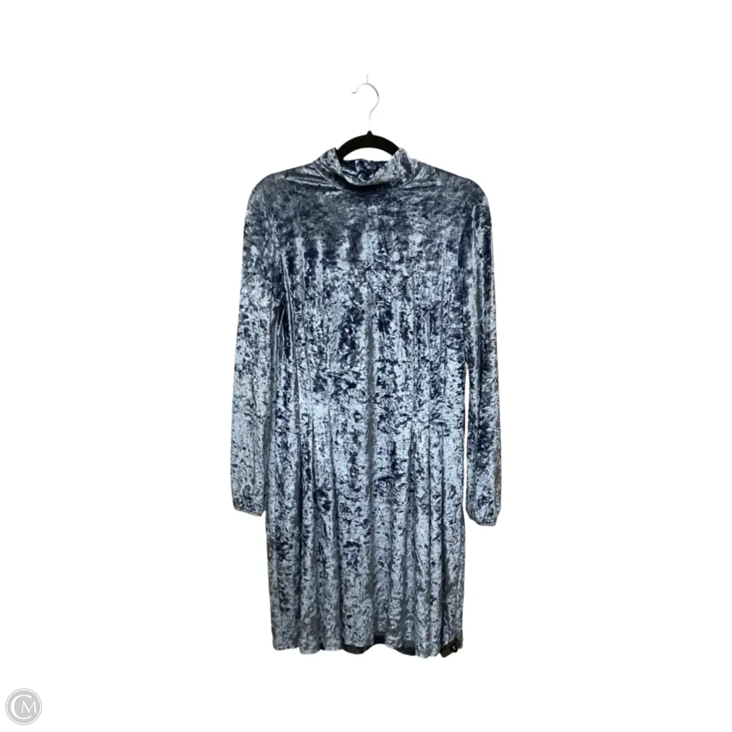 Dress Casual Short By Clothes Mentor In Blue, Size: Xl