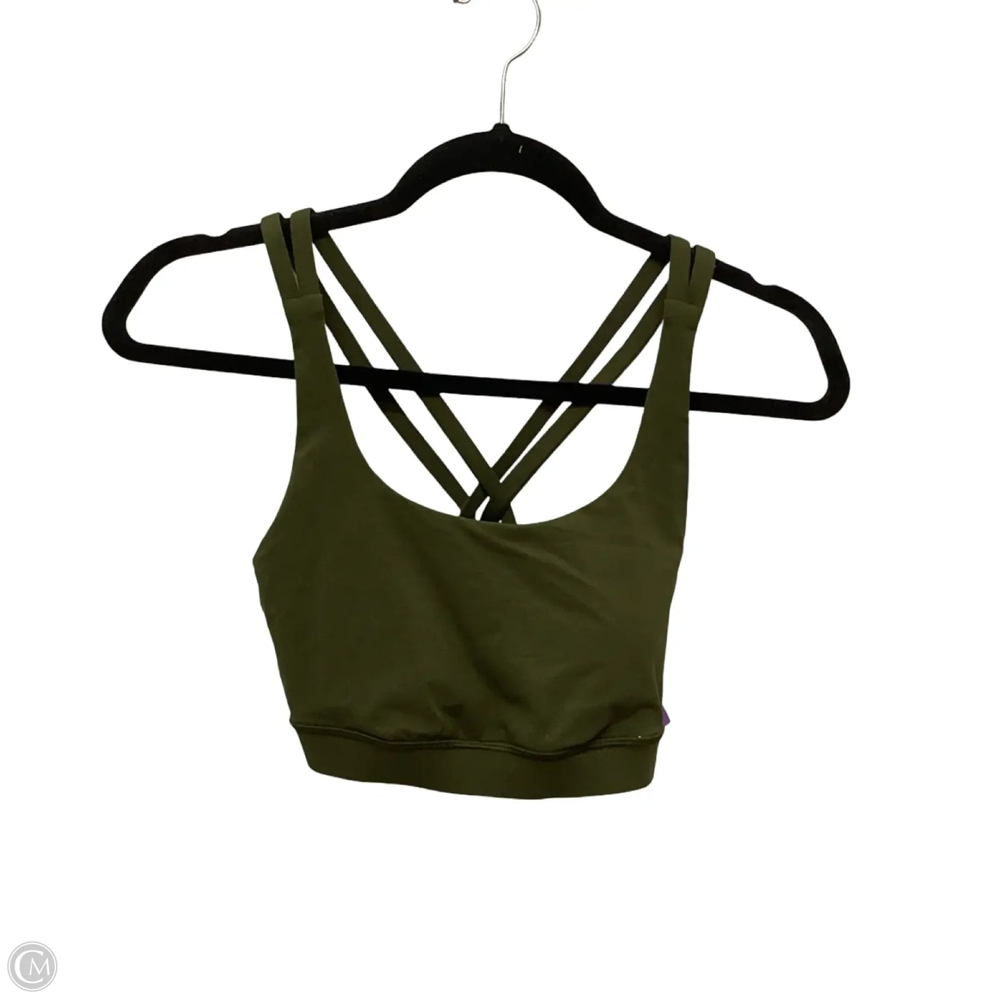 Athletic Bra By Lululemon In Green, Size: 6