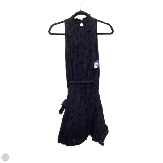 Dress Casual Short By Ann Taylor In Blue, Size: 4p