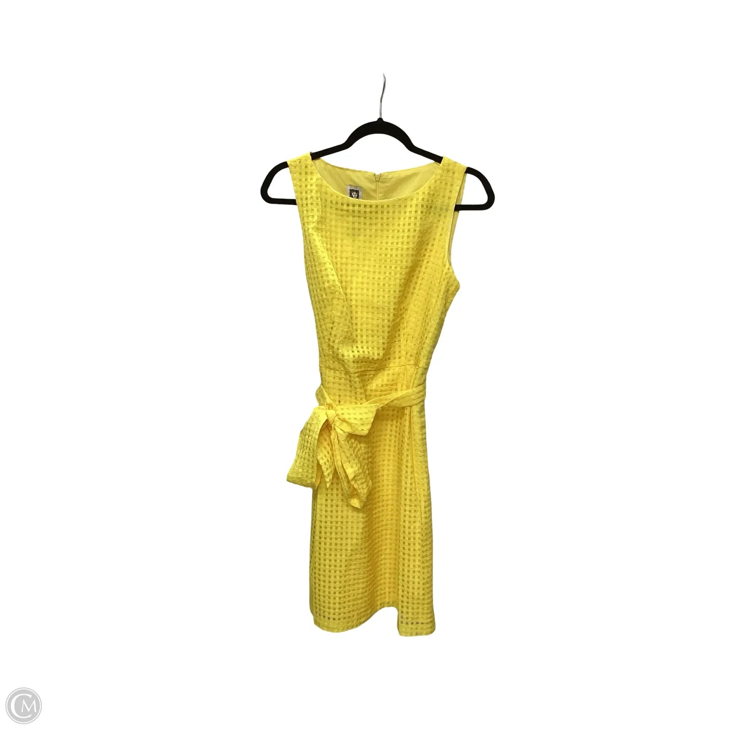 Dress Casual Short By Anne Klein In Yellow, Size: 8