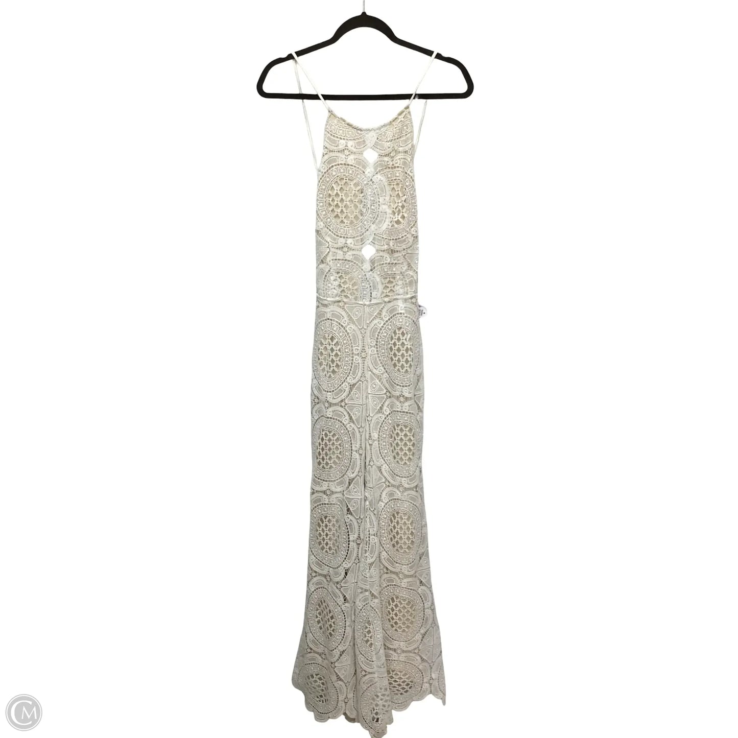 Romper By Sugar Lips In Cream, Size: S