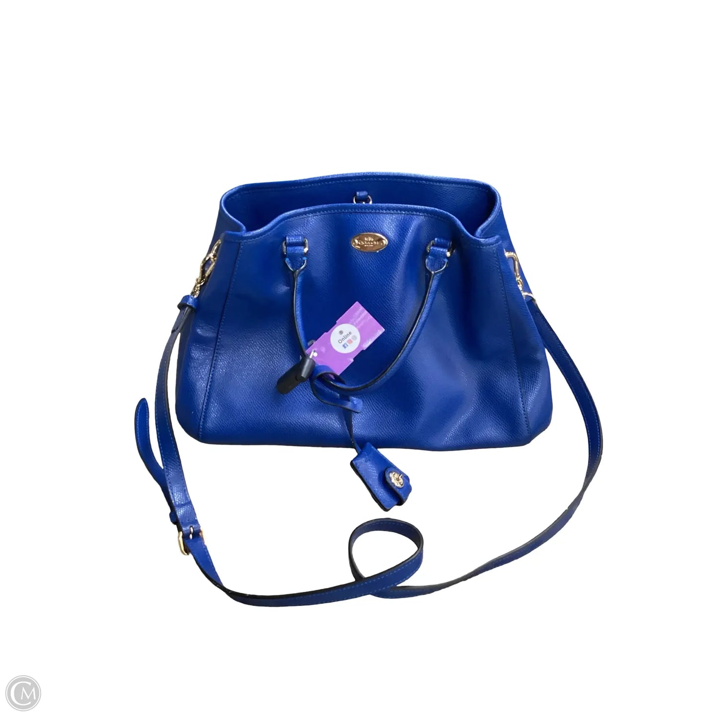 Handbag Designer By Coach, Size: Small