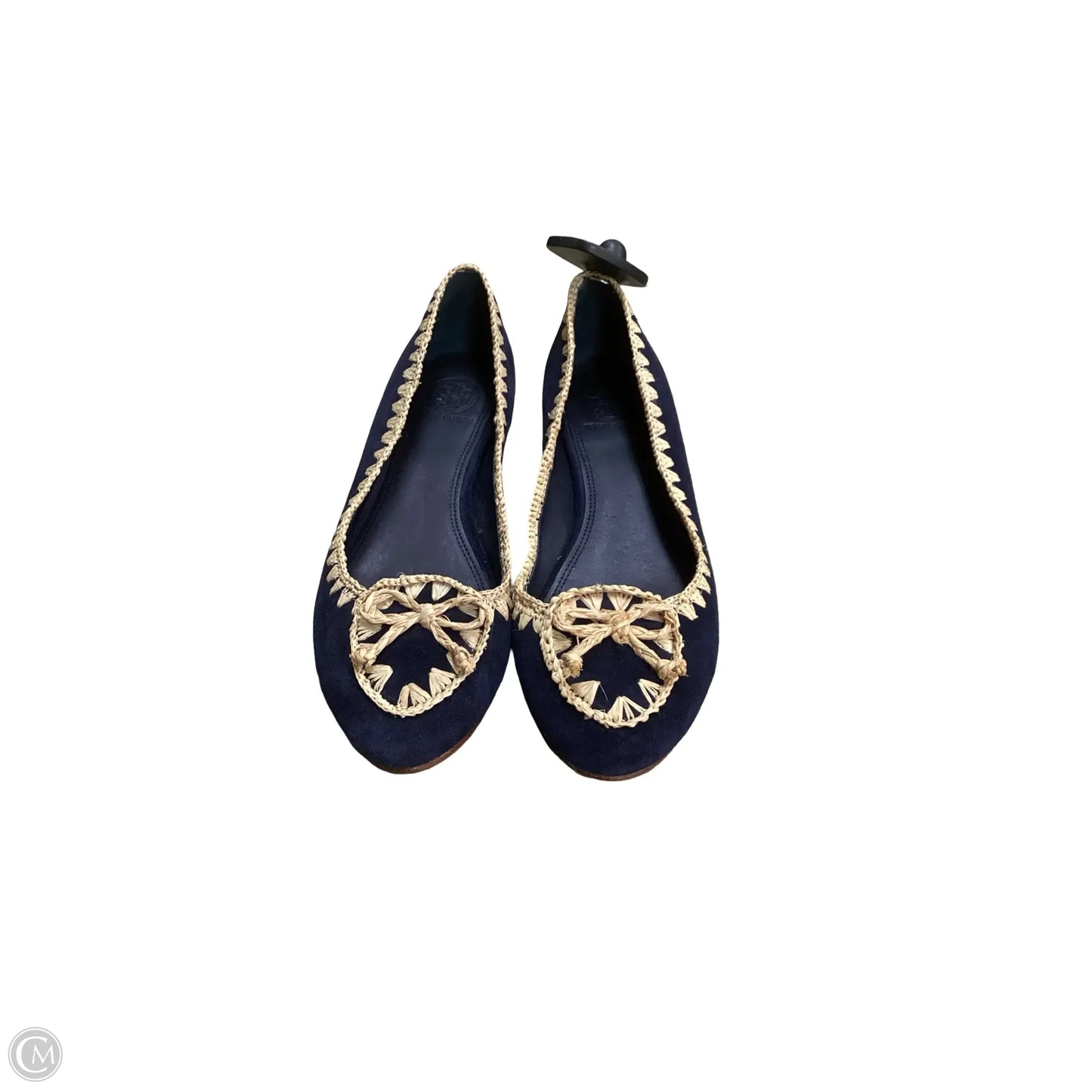 Shoes Designer By Tory Burch In Blue, Size: 7