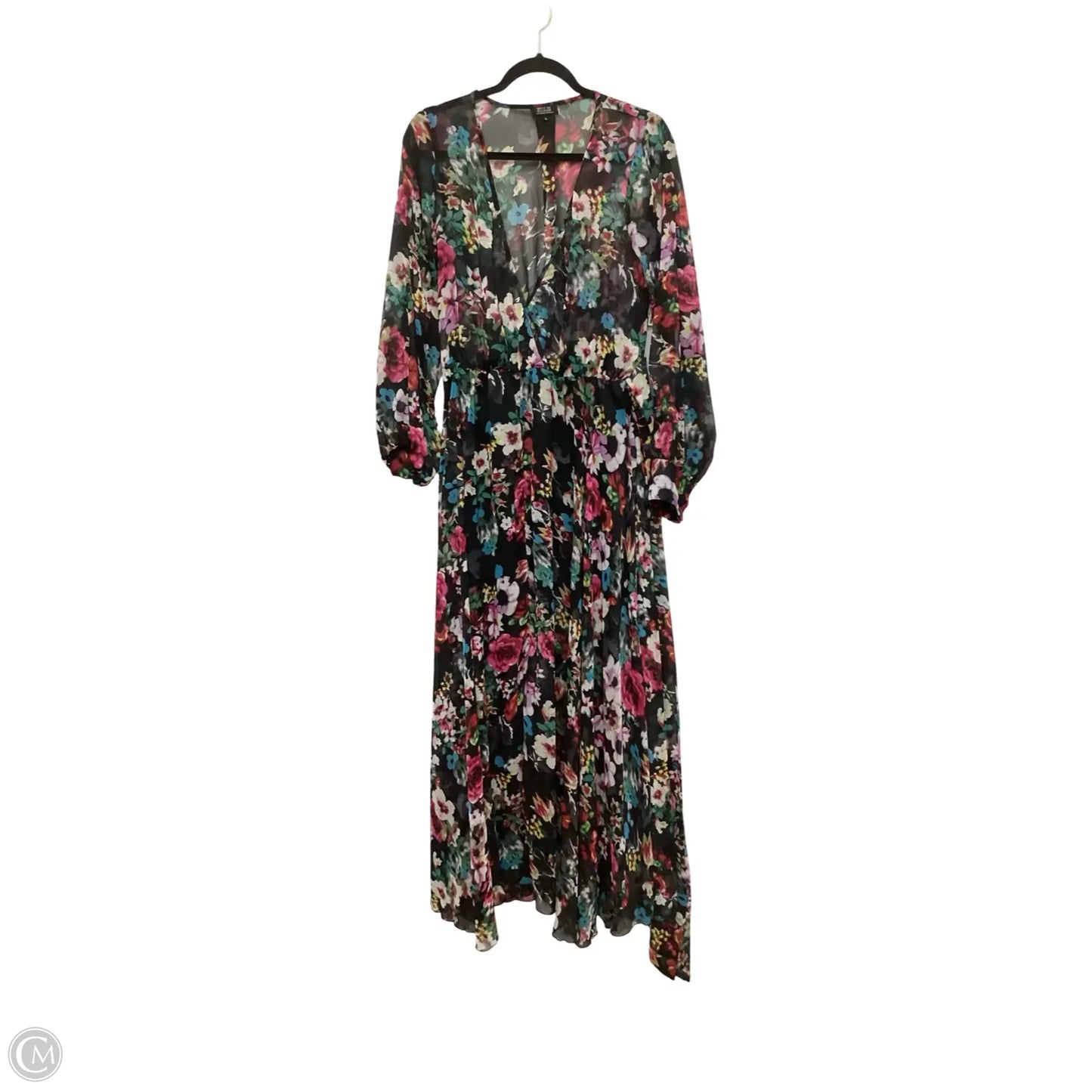 Dress Casual Maxi By SpyZone In Floral Print, Size: L