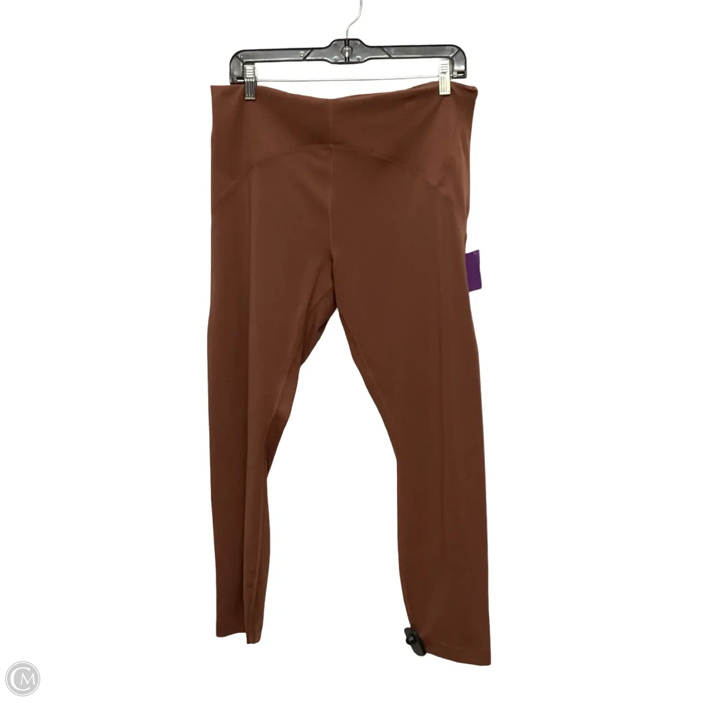 Athletic Leggings By Lululemon In Orange, Size: 14