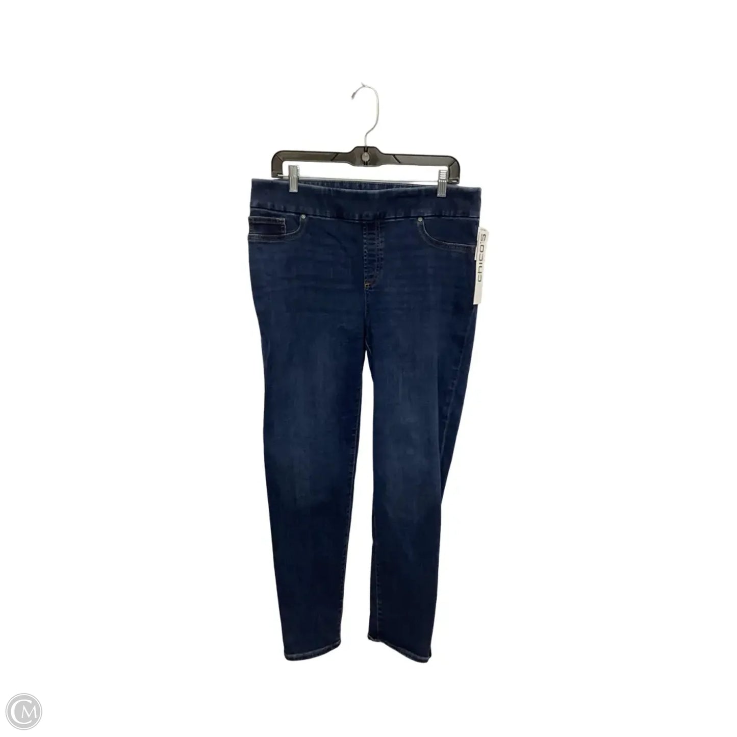 Jeans Jeggings By Chicos In Blue Denim, Size: 10