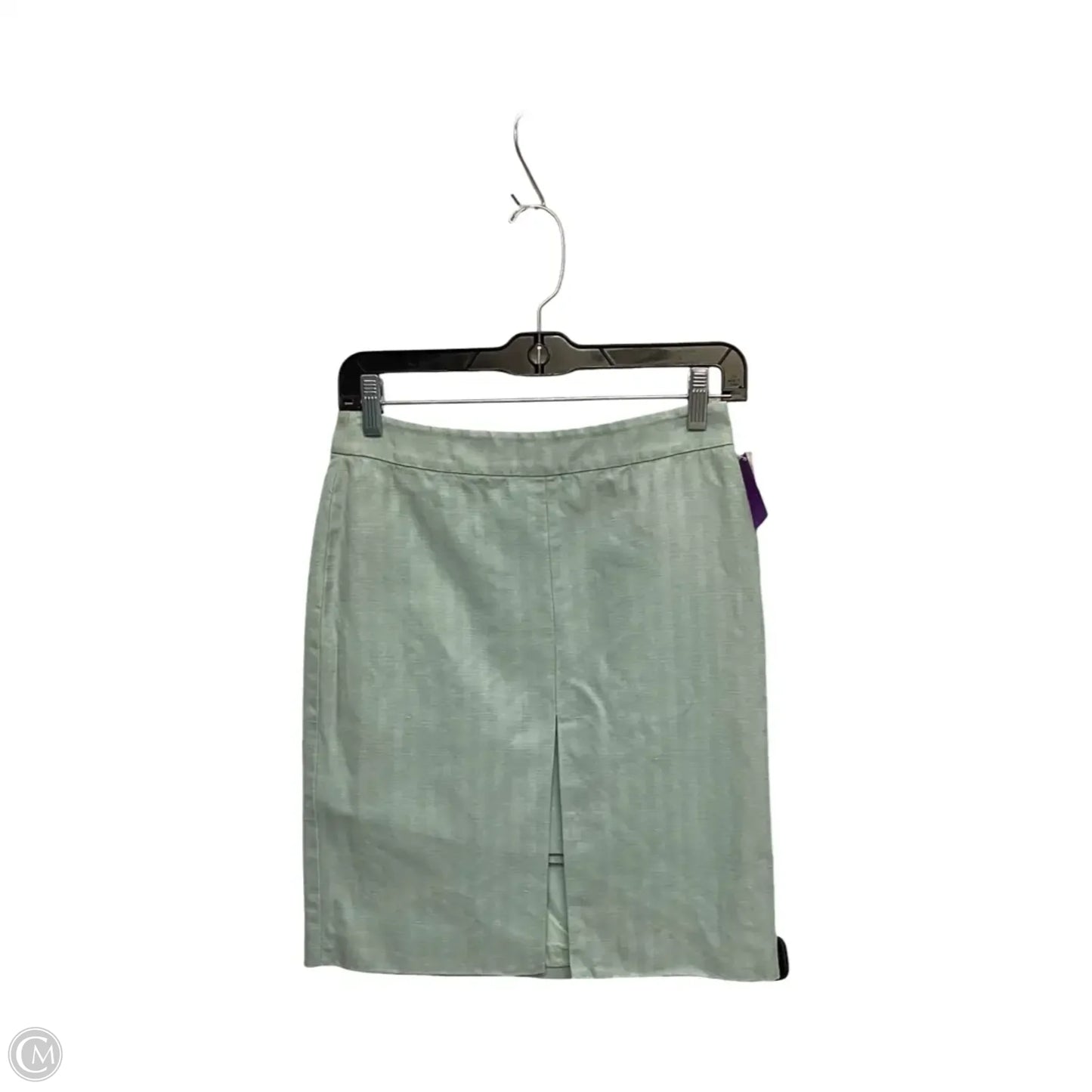 Skirt Designer By Kate Spade In Green, Size: 0