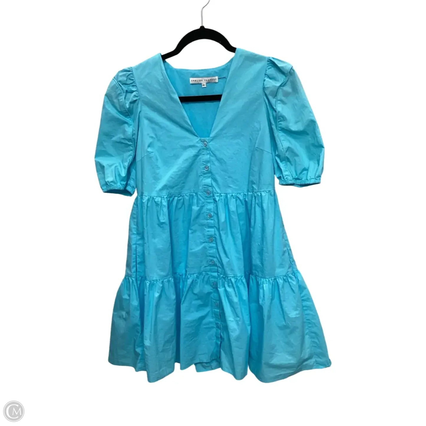 Dress Casual Short By English Factory In Blue, Size: Xs